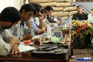 گزارش تصویری :کنفرانس خبری رییس دفتر حفظ آثار استان یزد به مناسبت هفته دفاع مقدس
