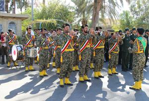 گزارش تصویری رژه طبس همزمان با اولین روز دفاع مقدس