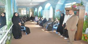 بازدید کارکنان مرکز آموزش فنی و حرفه ای اشکذر از خانه سالمندان شرف آباد .