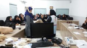 برگزاری دوره امداد و کمک‌های اولیه ویژه مربیان مهد کودک در شهرستان بافق