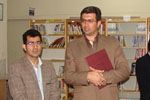 بازدید فرماندار شهرستان مهریز از کتابخانه های عمومی شهرستان مهریز