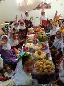 جشن شب یلدا مهدوی در پیش دبستانی دخترانه نیر