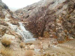 زیبایی های روستای قطرم بافق در یک روز بارانی(تصاویر)