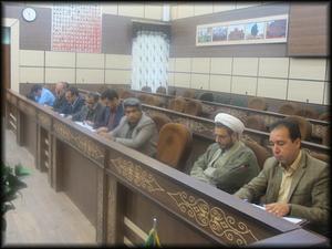 برگزاری  جلسه ستاد خدمات سفر شهرستان مهریز