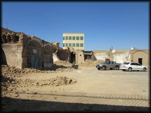 توقف تخریب بنایی در محدوده بافت تاریخی یزد توسط نیروهای یگان حفاظت میراث فرهنگی