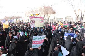 گزارش تصویری// حضور باشکوه جامعه ورزش و جوانان استان یزد در راهپیمایی 22 بهمن