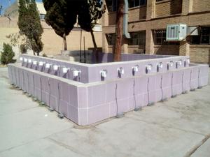 نصب بيش از 700 فقره شير پدالي در مدارس ناحيه يك و دو شهر يزد