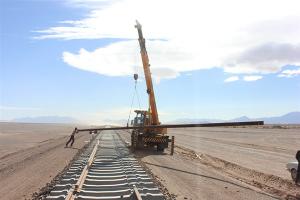 افتتاح اتصال ریلی بندرخشک پیشگامان در سفر رئیس جمهور به یزد