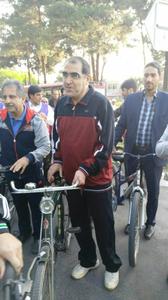 همایش دوچرخه سواری با حضور وزیر بهداشت در یزد