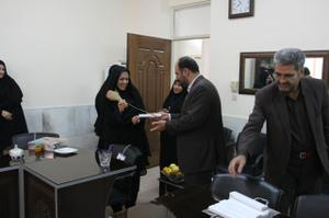 گرامیداشت روز معلم و حضور شهردار یزد در آموزشگاه استعدادهای درخشان 