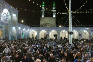 مراسم احياء شب 19 ماه مبارك رمضان در بافق 