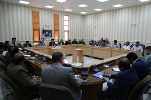اولین جلسه مشترک مدیران صنایع، معادن و عمران بافق برگزار شد