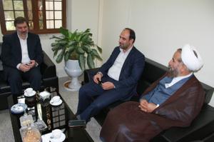 دیدار سرپرست جمعیت هلال احمر استان یزد با شهردار و رئیس شورای شهر یزد