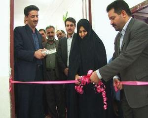 افتتاح سالن ورزشی حضرت ولیعصر (عج) بافق در محله قلعه این شهر 