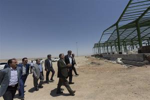 بازدید نماینده یزد در مجلس شورای اسلامی از بندر خشک پیشگامان