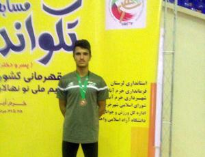یک مدال برنز حاصل تلاش تکواندوکار بافقی در مسابقات قهرمانی تکواندو کشور 
