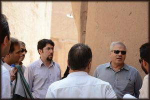 بازدید دکتر طالبیان از بافت تاریخی شهر یزد در آستانه ورود ارزیابان یونسکو