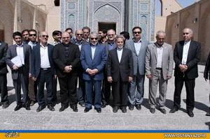 بازدید معاون رئیس‌جمهوری و رئیس سازمان برنامه‌وبودجه از بافت تاریخی یزد