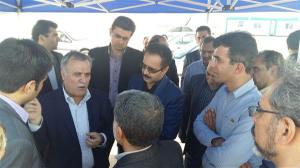 بازدید معاون وزیر صنعت، معدن و تجارت از بندرخشک پیشگامان