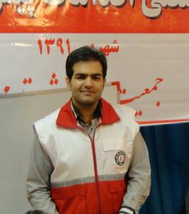 مصاحبه انجام شده با " پزشک داوطلب مهریزی جناب آقای دکتر محمد امین قادری