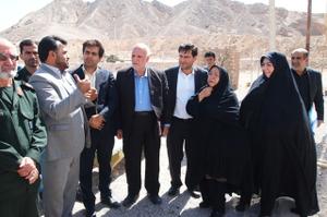 بازدید شهردار و اعضا شورای شهر یزد از دهکده مقاومت بسیج 