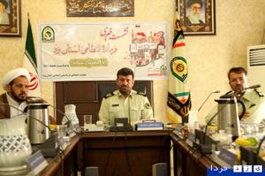 گزارش تصویری : نشست رسانه ای سردار کاکاوند فرمانده نیروی انتظامی استان یزد