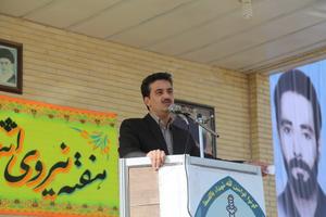 فرماندار بافق : نهضت و راه شهادت در نيروي انتظامي ادامه دارد