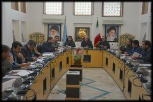 جلسه شورای هماهنگی و سیاستگذاری کنگره معماری و شهرسازی استان یزد