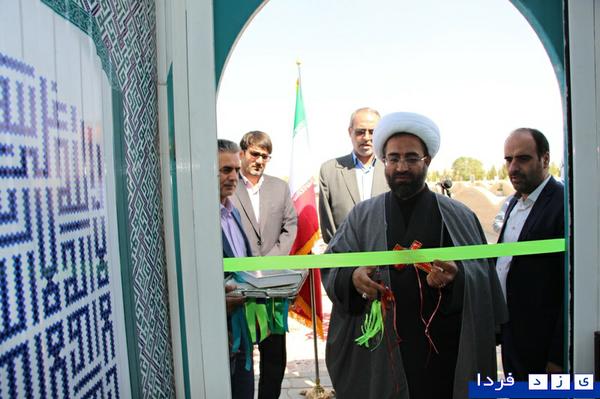 بهره برداری اولین نمازخانه پیش ساخته در آرامستان خلدبرین یزد با حضور شهردار 
