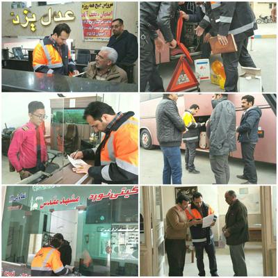 توسط اداره کل راهداری و حمل و نقل جاده ای استان یزد انجام شد: بازرسی از شرکتها و موسسات مسافربری و ناوگان تحت پوشش آنها