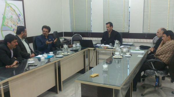 دیدار سرپرست جمعیت هلال احمر شهرستان یزد با اعضا شورای شهر شاهدیه 