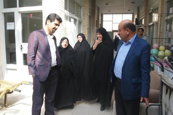 بازدید از اداره اجرائیات ، کنترل و انتظامات شهرداری یزد