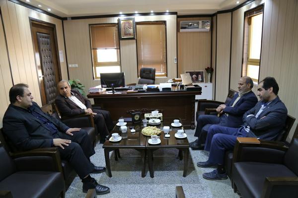 دیدار مدیرکل تامین اجتماعی استان یزد با سرپرست فرمانداری بافق