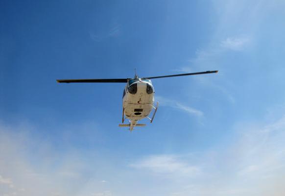   برای سومین بار درهفته جاری اورژانس 115 هوایی در بهاباد جان یک مصدوم را نجات داد