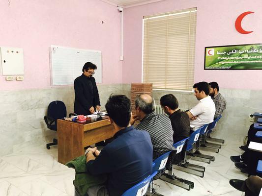 آغاز روند اجرایی دستورالعمل تیم های عملیاتی جمعیت هلال احمر در شهرستان یزد 