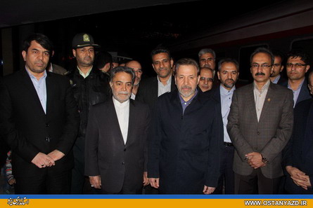 وزیر ارتباطات و فنّاوری اطلاعات  وارد استان يزد شد