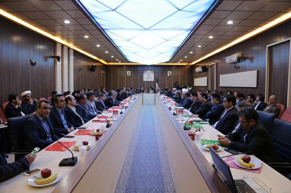 هجدهمین جلسه مجمع هم اندیشی توسعه شهرستان بافق برگزار شد+تصاویر