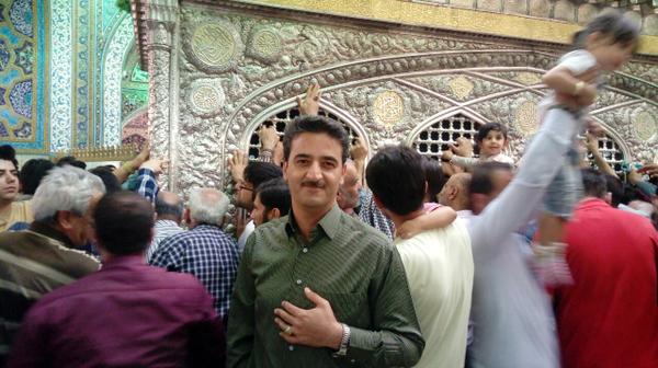   طلائی در مشهد الرضا