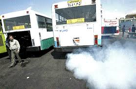 رمضان با گرمای 40 درجه ای در کوره آدم پزی ناوگان اتوبوسرانی یزد