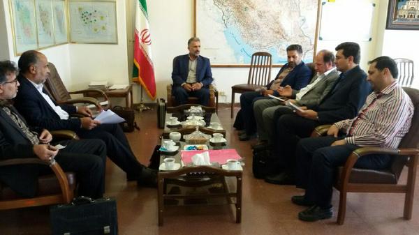 صباغیان با مدیر کل تقسیمات وزارت کشور دیدار کرد