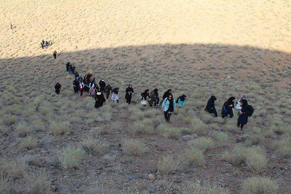 همایش کوه روی بانوان در بافق برگزار شد