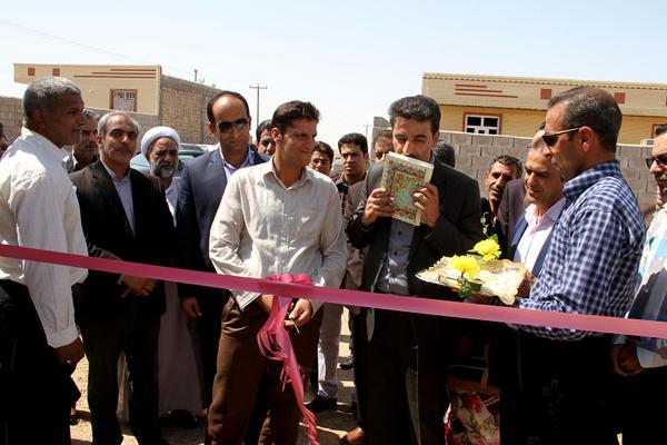 خانه دو معلولی روستای خسروآباد طبس افتتاح شد