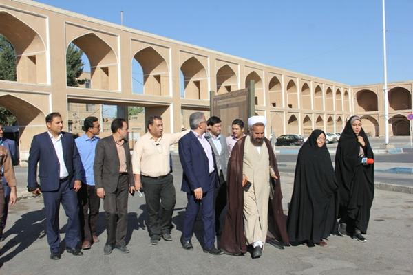 گزارش تصویری : بازدید اعضای شورای چهارم شهر یزد از پروژه های عمرانی شهرداری یزد 