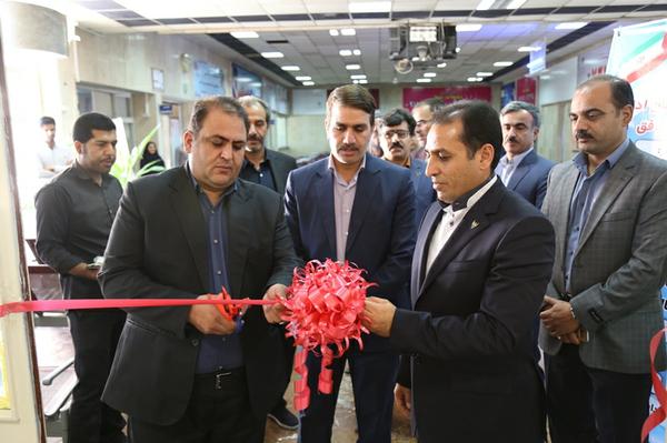 افتتاح پروژه راه اندازی سیستم علائم الکتریکی ایستگاه مبارکه بافق / بهره برداری از پروژه بهسازی ساختمان اداری ایستگاه بافق