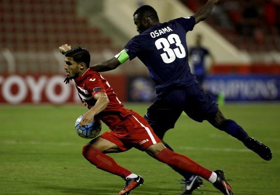   شکست سنگین پرسپولیس برابر الهلال /شادی گل ناخوشایند مهاجم سوری الهلال 