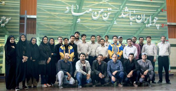 بازدید از کارحانجات شیشه اردکان به مناسبت روز جهانی گردشگری