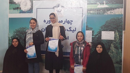 نتایج لیگ شنای بانوان استان یزد