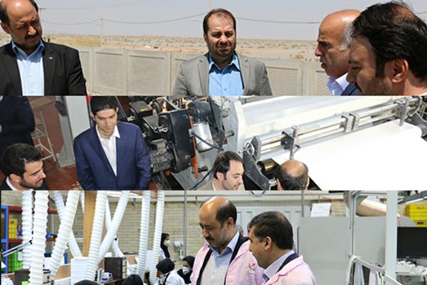 بازدید مدیران سازمان تنظیم مقررات و ارتباطات رادیویی از شرکتهای گروه تعاونی پیشگامان