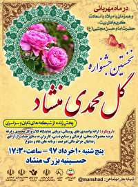 عطر گل محمدی در شبکه تابان می پیچد