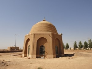 فاز دوم عملیات توسعه بقعه سید تاج الدین ابراهیم آباد رستاق عملیاتی شد